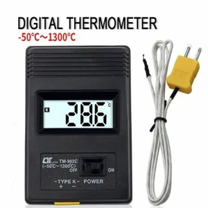 K Typ Thermometer Sensor Thermoelement Sonde Detektor TM-902C Temperaturmesser - Bild 1 von 1