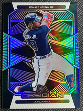 2020 Panini Chronicles Obsidian Ronald Acuna Jr. #41 - Braves