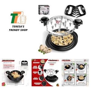 Chicken Shredder Tool - Visible Meat Shredder with Meat Claws - Bear Claws fo... - Picture 1 of 7