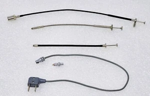 3x Locking Shutter Release Cables & 1x Sync Cable - Picture 1 of 3