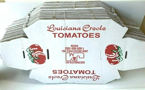 10 LOUISIANA KREOLISCHE TOMATENSCHALEN FÜR GESCHENKKORBMACHER. ATTRAKTIV. GÜNSTIG - Bild 1 von 4