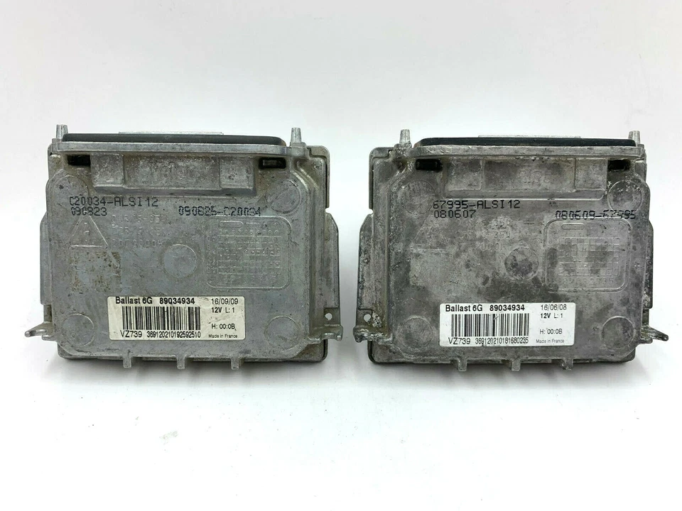 2x OEM 08-14 BMW 128i 135i Xenón HID Faro Valeo 6G Balastro pn 63117180050 Foto 1 de 4