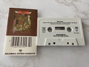 Aerosmith Toys In The Attic CASSETTE Tape 1975 Columbia PCT-33479 Steven Tyler - Picture 1 of 3