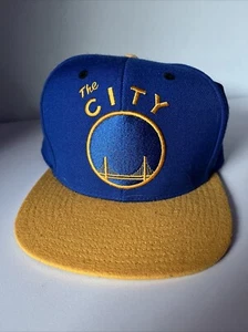 NBA Hardwood Classics The City Golden State Warriors Hat - Picture 1 of 5