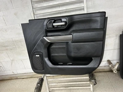 GMC SIERRA250 2020 pasajero lado derecho interior panel negro OEM Foto 1 de 4