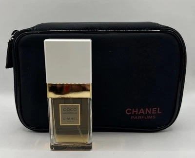 Set NEW Chanel Coco Mademoiselle 1.2 Fl Oz Eau De Parfum Spray/ Makeup Bag - Image 1 of 4