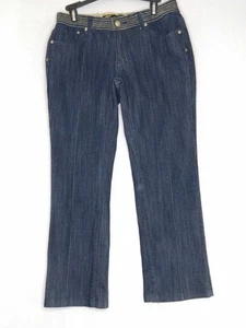 Pantalones de mezclilla Rocawear para mujer azules talla 11 bootcut elásticos lavado oscuro - Imagen 1 de 6