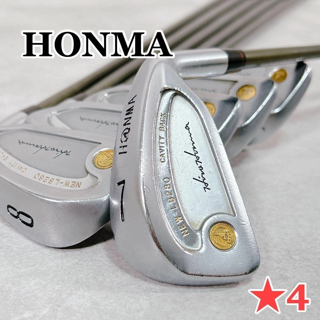 【★4】HONMA NEW LB300 CAVITY BACK 7本set Honma LB-300 4Star Iron Set 3-11 Sw 10pc RH Graphite Flex R-1 Golf
