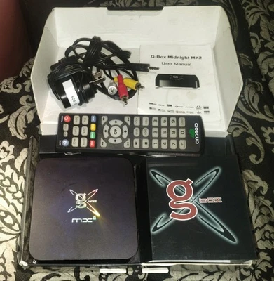 Matricom G-Box MidNight MX2 Android Home Theatre PC Streaming Media Device - Image 1 of 4