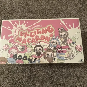 Pop Mart Labubu The Monsters Eciting Macaron Vinilo Cara Nuevo Estuche (6 Cajas Ciegas) - Imagen 1 de 5
