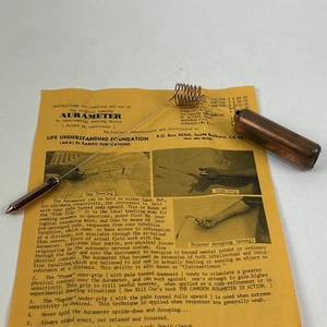 Varilla de dispositivo de radiestesia de cobre aurámetro Cameron original - Imagen 1 de 9