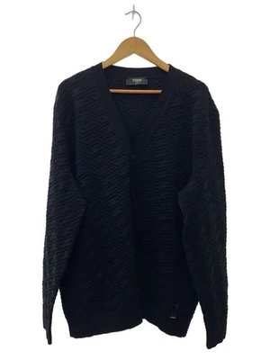 Cárdigan FENDI (grueso) 56 algodón NVY 12CPF-22-2848 usado Foto 1 de 4