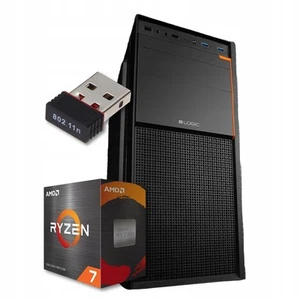Bürocomputer Pix ProTask PC AMD Ryzen 7 512GB SSD NVMe 16GB DDR4 Win11 - Afbeelding 1 van 12