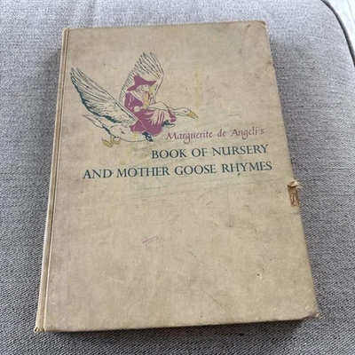 1954 First Edition Marguerite de Angeli's Book Nursery and Mother Goose Rhymes - Image 1 of 4