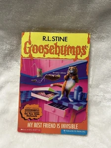 Goosebumps My Best Friend Is Invisible 57th R.L Stine 1st edition paperback book - Bild 1 von 8