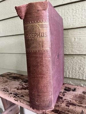 The Works of Flavius Josephus Complete in One Vol / Hurst Co. circa 1900? HC - Image 1 of 4