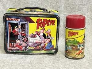 Vintage 1964 Popeye Brotdose & Thermoskanne - Bild 1 von 23