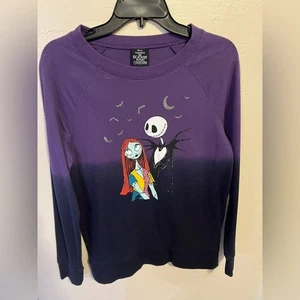 Disney The Nightmare Before Christmas Jack Skellington Sally Sweatshirt Damen S - Bild 1 von 4