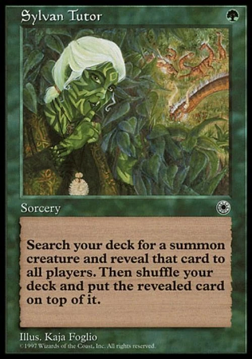 Sylvan Tutor - Medium Play MTG Portal - Image 1 of 1