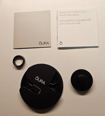 Oura Ring Gen3 Horizon Size 13 - Stealth JZ90-51385-13 (Open - Box / New) - Image 1 of 4