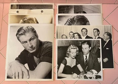 8张老式宣传照片演员LEX BARKER女孩克里姆林宫泰山Arlene Dahl — 第 1/4 张图片