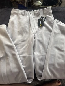 NWT Easton Men's Gray Baseball Pants, Size Medium Regular - Picture 1 of 17