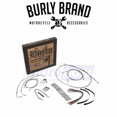 Burly Brand Handlebar Cable/Line Install Kit for 2017-2020 Harley Davidson io - Изображение 1 из 4
