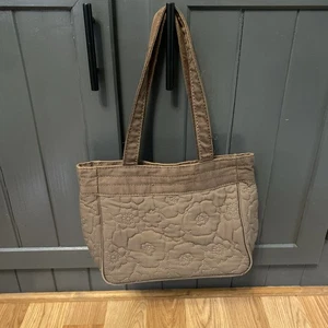 Borsa tote bag Thirty One trapuntata marrone papavero - Foto 1 di 22
