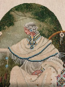 Spiritdancer Butternut Road Kreuzstich Perlen fertig auf Karton ungerahmt - Bild 1 von 7