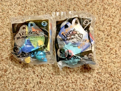Pokemon Blanco y Negro McDonald's Happy Meal Juguetes 2012 Oshawott Woobat NUEVO SELLADO Foto 1 de 2