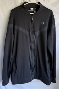 Under Armour Utah Utes Jacke Herren Gr. XL schwarz Windbreaker 1/4 Zip Team Issue - Bild 1 von 4