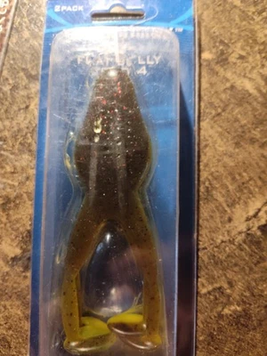 Cebo de pesca BOOYAH TOADRUNNER 4,50", 7/8 oz. Rana de agua superior tren nocturno rana Foto 1 de 2