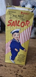 - String puppet Sailor Hand painted Made in Hong Kong 7.5 inches height - Picture 1 of 5