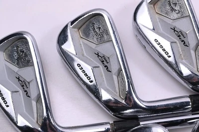 Left Hand Callaway Apex Pro 19 Irons / 5-PW / Stiff Flex Elevate Tour Shafts - Image 1 of 4