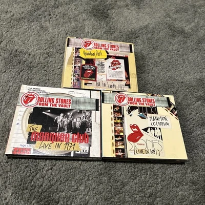 Rolling Stones: From The Vault Collection Lote de 3 Marquee Club, Hampton, Leeds Foto 1 de 4