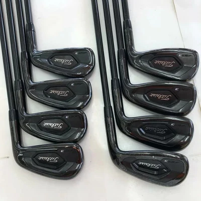 Titleist AP3 718 US Iron Set 4-9,Pw,48 8pc Flex Stiff AMT ONYX BLACK S300 - Image 1 of 4