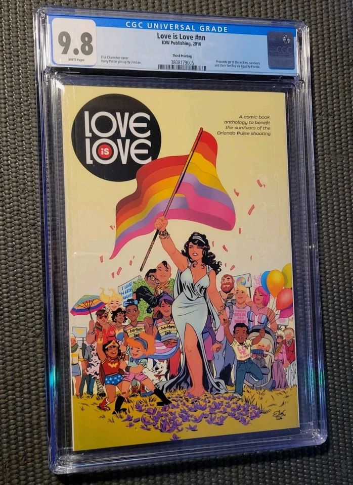 Love is Love CGC 9.8:IDW出版:第一部哈利波特漫画 — 第 1/3 张图片