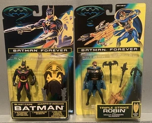 1995 Batman Forever - Blast Cape Batman & Triple Strike Robin ⭐️MOC & SEALED⭐️ - Bild 1 von 24