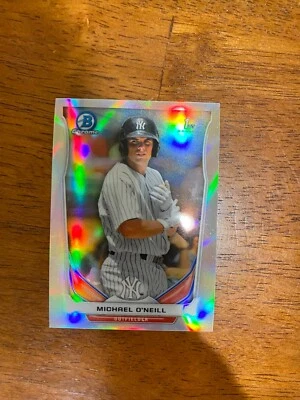 2014 Bowman Chrome Prospects Series 2 Refractors Michael O'Neill /500 - Image 1 of 2