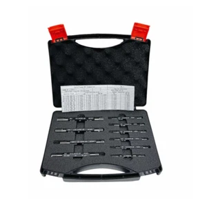 10 PC Thread Gauge Set Double End Go & No Go Class Plug W/ Certificate ANSI - Picture 1 of 13
