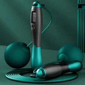 Corda per saltare elettronica senza fili Conteggio della velocità fitness - Foto 1 di 8