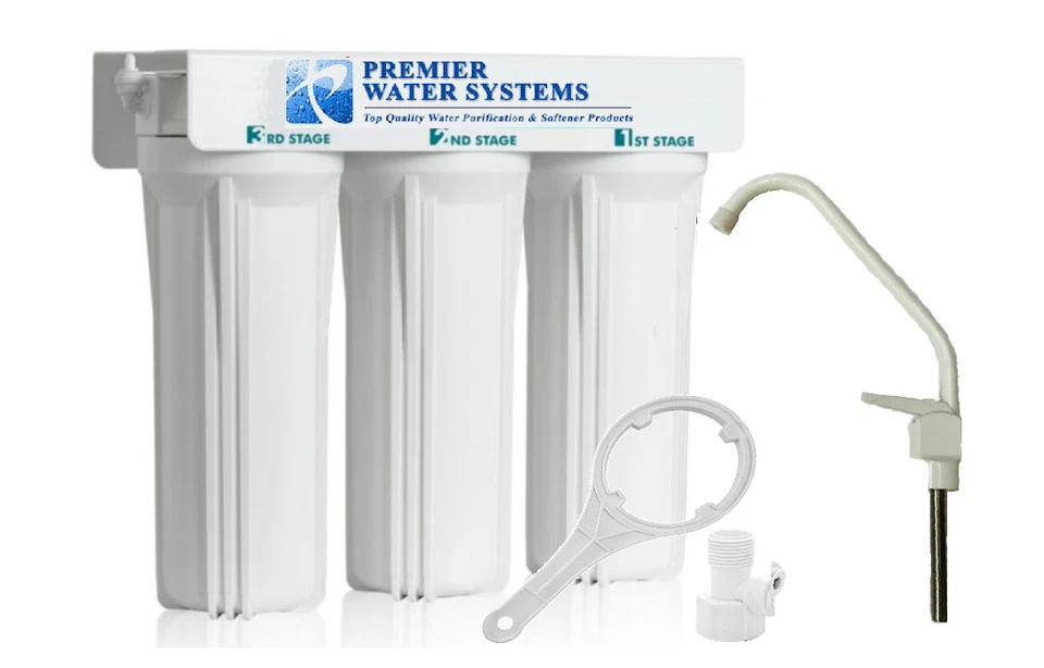 Fluoride Filter and Chlorine Removing Home Drinking Water Filtration System - Image 1 of 1