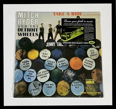 Mitch Ryder & The Detroit Wheels - Take A Ride LP On Vinyl R&B Garage Rock - Image 1 of 2