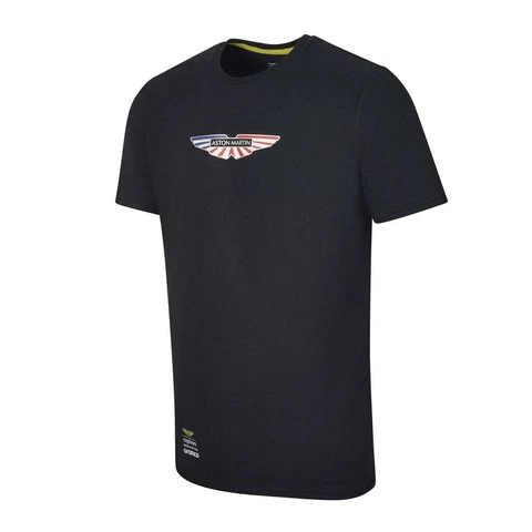 Aston Martin Cognizant F1 Men's 2023 USA GP T-Shirt - Black Cover
