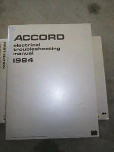 1984 Honda Accord Electrical Troubleshooting Manual OEM - Bild 1 von 3