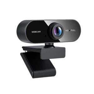Webcam mit Mikrofon Kamera PC Cam 1080p HD 360° einstellbar USB Webcam für Konfe - Bild 1 von 13