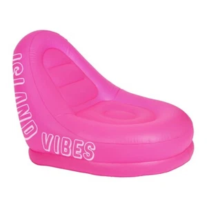 Sunnylife - Inflatable Neon Pink Lounge Chair Island Vibes EUC Party Girls Room - Picture 1 of 2
