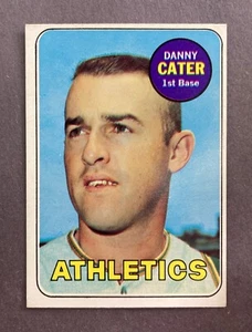 1969 Topps #44 Danny Cater (Oakland Athletics) - Picture 1 of 2