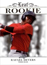 RAFAEL DEVERS 10 count 2016 Leaf Rookies Exclusive WHITE Rookie Cards