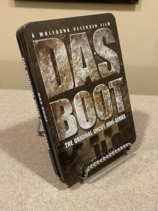 Das Boot: The Original Uncut Miniseries 1982 Collectors Edition Tin Box Set DVD - Foto 1 di 9